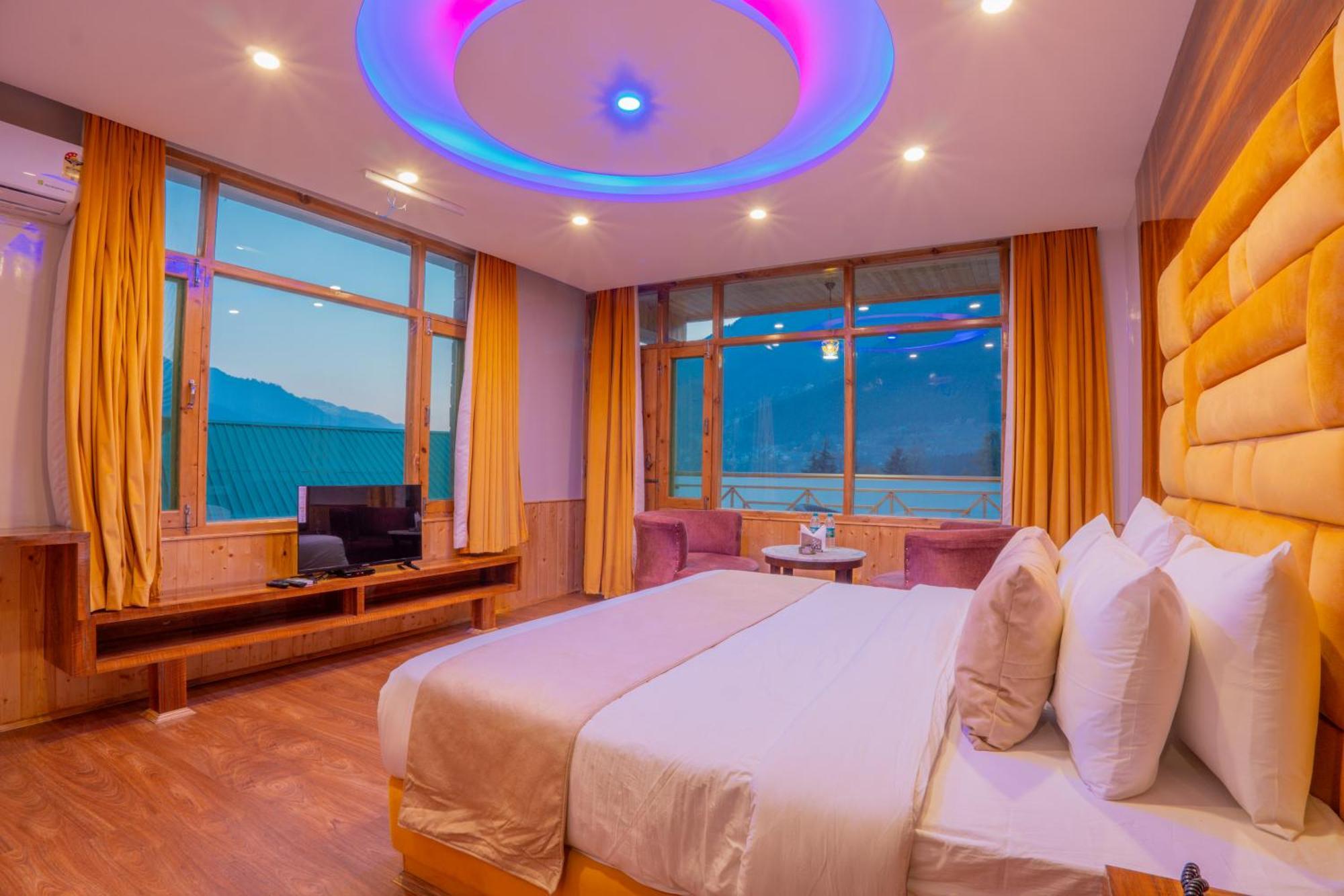 West Western Resort Manali #Neartomallroad #Gym #Lawn #Playingzone #Pooltable #Kidsfriendly #Mountainview #Tabletennis #Familyfriendly #Privateparking Dış mekan fotoğraf