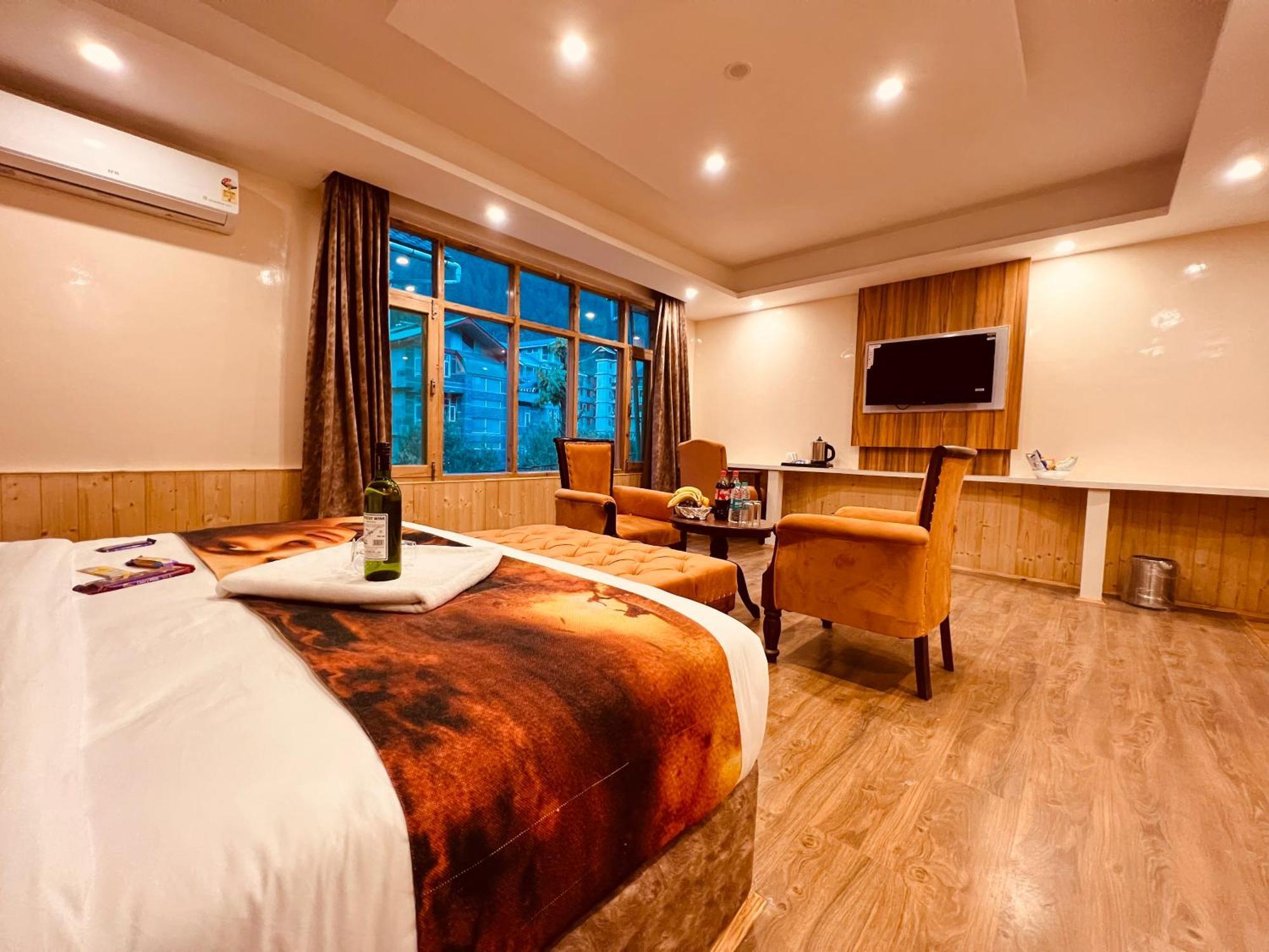 West Western Resort Manali #Neartomallroad #Gym #Lawn #Playingzone #Pooltable #Kidsfriendly #Mountainview #Tabletennis #Familyfriendly #Privateparking Dış mekan fotoğraf
