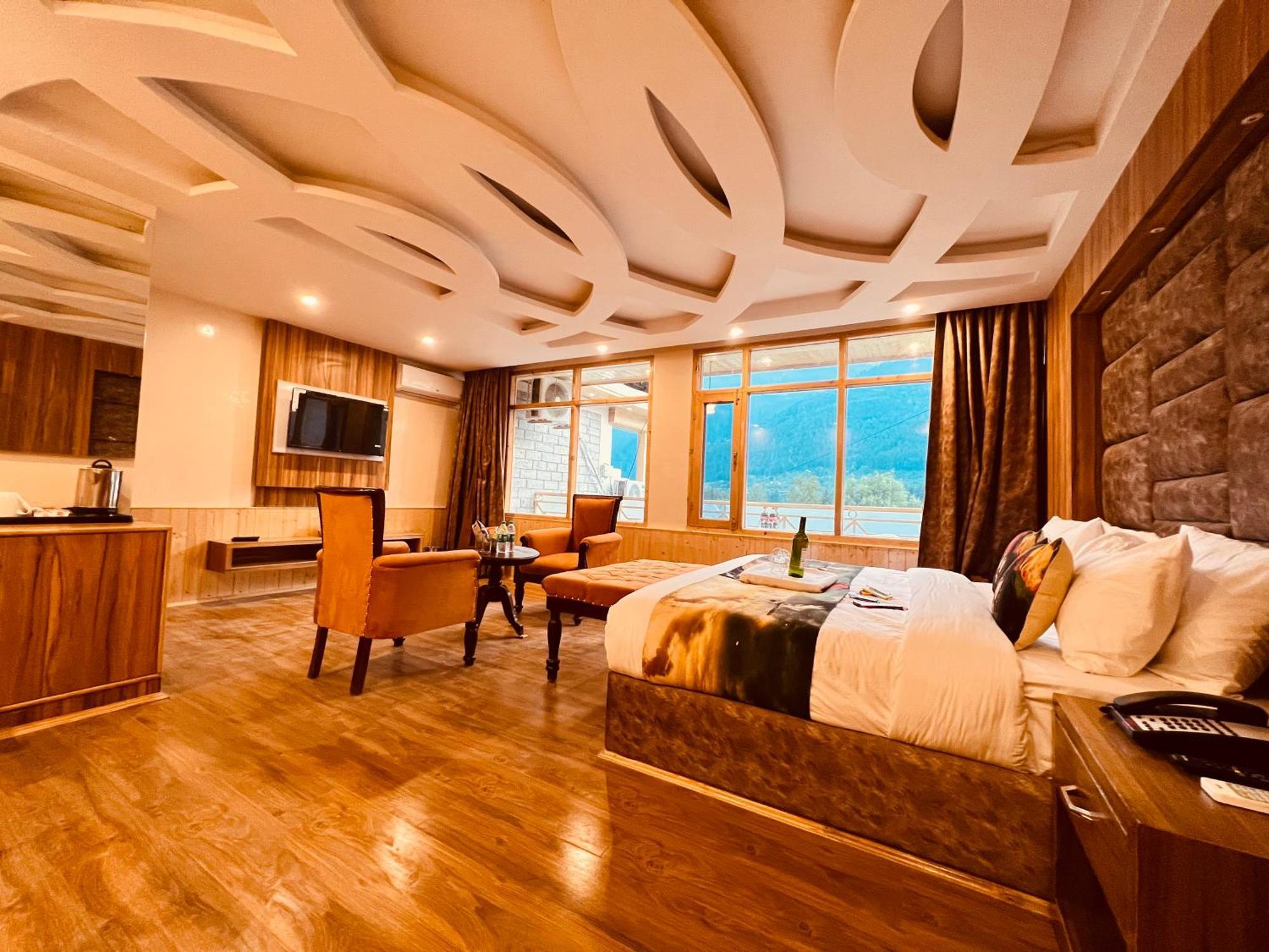 West Western Resort Manali #Neartomallroad #Gym #Lawn #Playingzone #Pooltable #Kidsfriendly #Mountainview #Tabletennis #Familyfriendly #Privateparking Dış mekan fotoğraf
